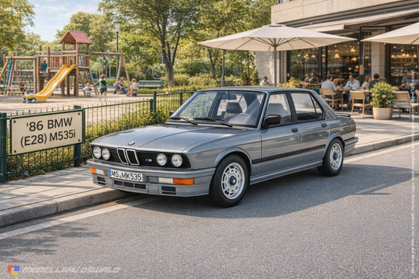 1:18 Spare Parts - Norev - 1986 BMW 5er (E28) M535i Grey