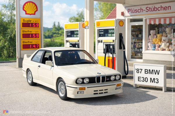 1:18 Spare Parts - Minichamps - 1987 BMW E30 M3 White