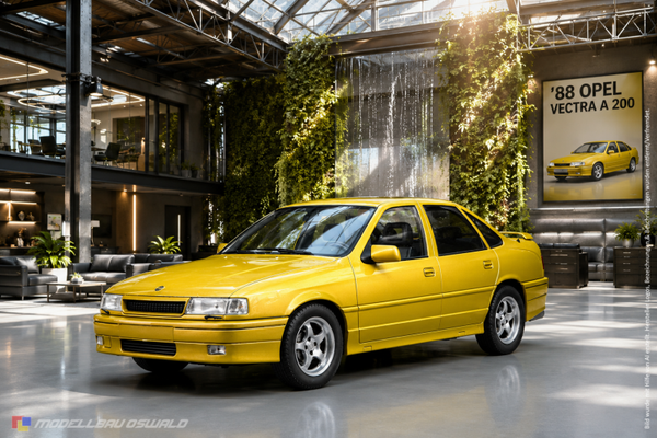 1:18 Spare Parts - MCG - 1988 Opel Vectra A 2000 Yellow