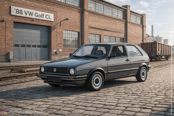 1:18 Spare Parts - Norev - 1988 Volkswagen Golf II CL Grey