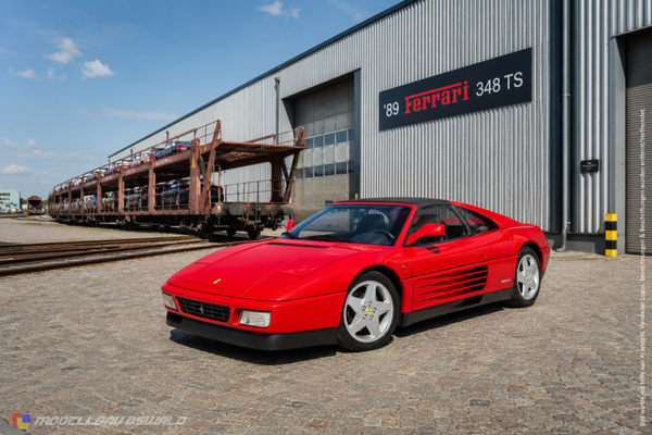 1:18 Spare Parts - Maisto - 1989 Ferrari 348 TS Red