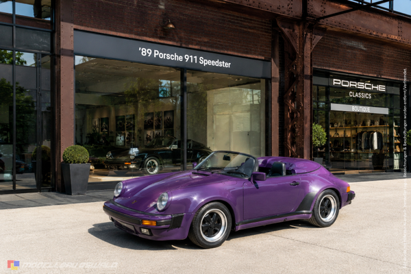 1:18 Spare Parts - Maisto - 1989 Porsche 911 Speedster Purple