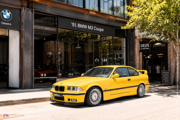 1:18 Spare Parts - Solido - 1991 BMW M3 Coupe Yellow