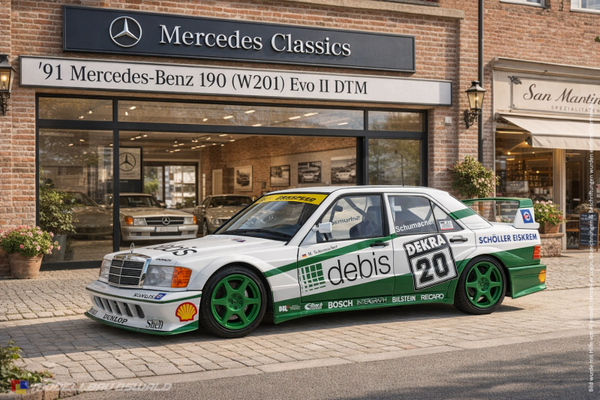 1:18 Spare Parts - Solido - 1991 Mercedes-Benz 190 (W201) Evo II #20