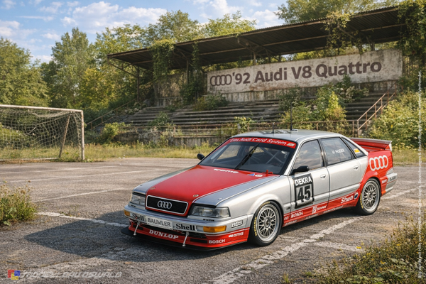 1:18 Spare Parts - Minichamps - 1992 Audi V8 Quattro DTM #45