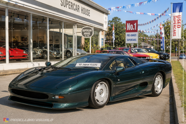 1:18 Spare Parts - Maisto - 1992 Jaguar XJ220 Green