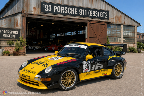 1:18 Spare Parts - Anson - 1993 Porsche 911 993 GT2 #55