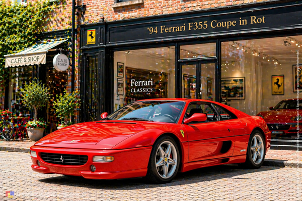 1:18 Spare Parts - UT Models - 1994 Ferrari F355 Coupe Red