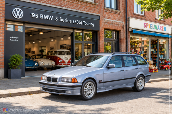 1:18 Spare Parts - MCG - 1995 BMW 3 Series (E36) Touring Grey