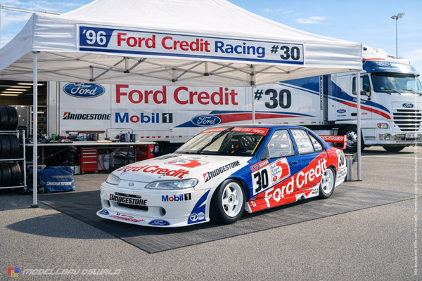 1:18 Spare Parts - Apex - 1996 Ford Credit Racing #30 Bathurst