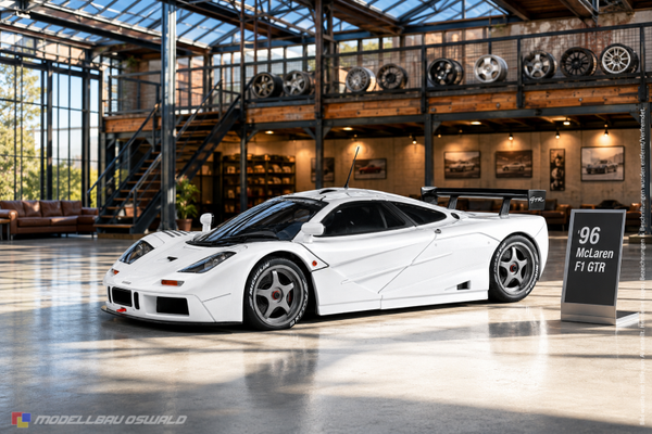 1:18 Spare Parts - Solido - 1996 McLaren F1 GTR White