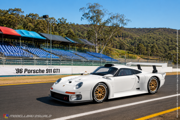 1:18 Spare Parts - Werk83 - 1996 Porsche 911 GT1 White