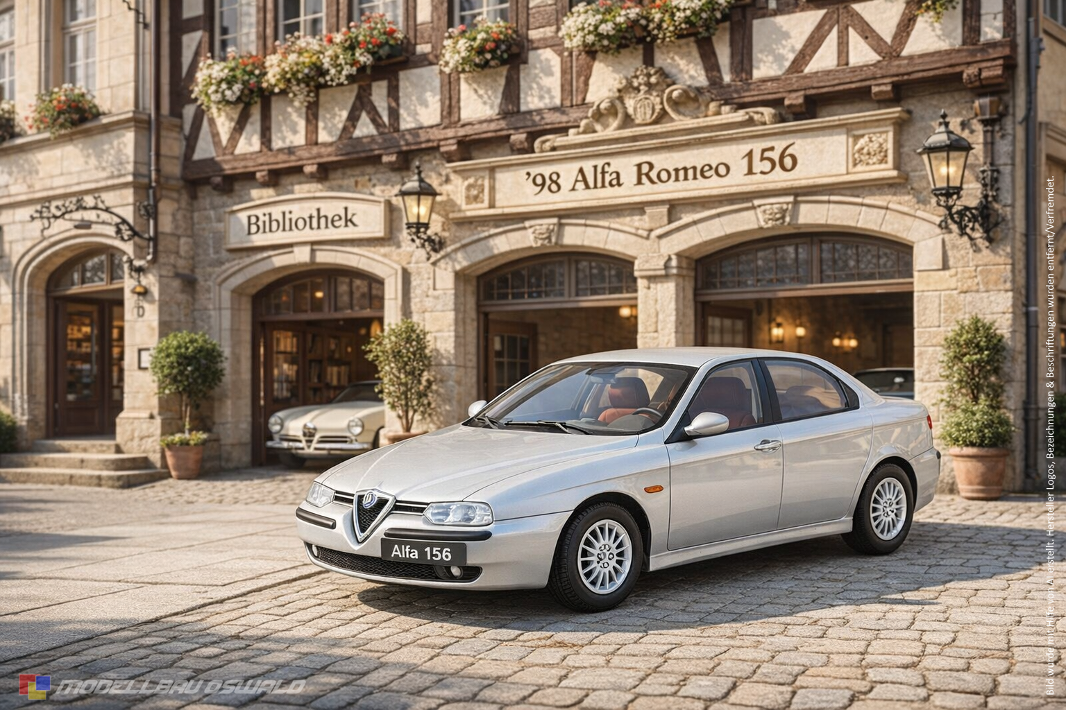 1:18 Spare Parts - Triple9 - 1998 Alfa Romeo 156 Silver