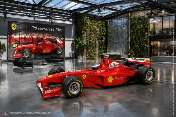 1:18 Spare Parts - Hot Wheels - 1998 Ferrari F1 F300 M. Schumacher