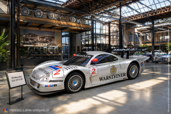 1:18 Spare Parts - Maisto - 1998 Mercedes CLK GT-R LM #2