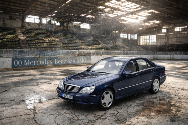 1:18 Spare Parts - Norev - 2000 Mercedes-Benz S55 AMG Blue