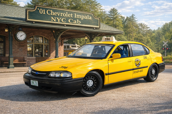 1:18 Spare Parts - Maisto - 2001 Chevrolet Impala NYC Cab
