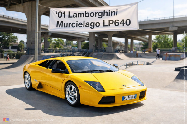 1:18 Spare Parts - Maisto - 2001 Lamborghini Murcielago LP640 Yellow