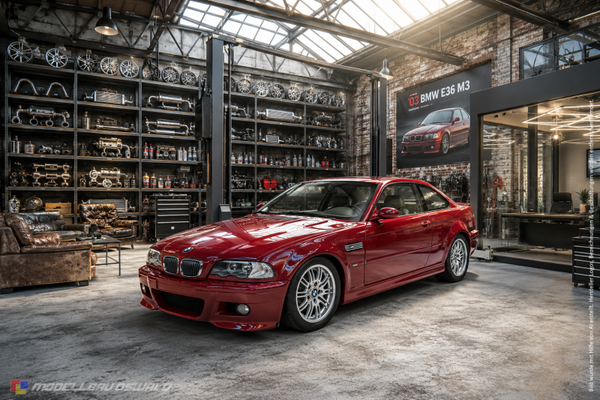 1:18 Spare Parts - Kyosho - 2003 BMW E36 M3 Red