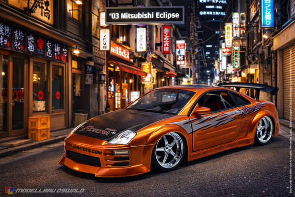 1:18 Spare Parts - Jada Toys - 2003 Mitsubishi Eclipse