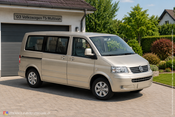 1:18 Spare Parts - Norev - 2003 Volkswagen T5 Multivan Beige