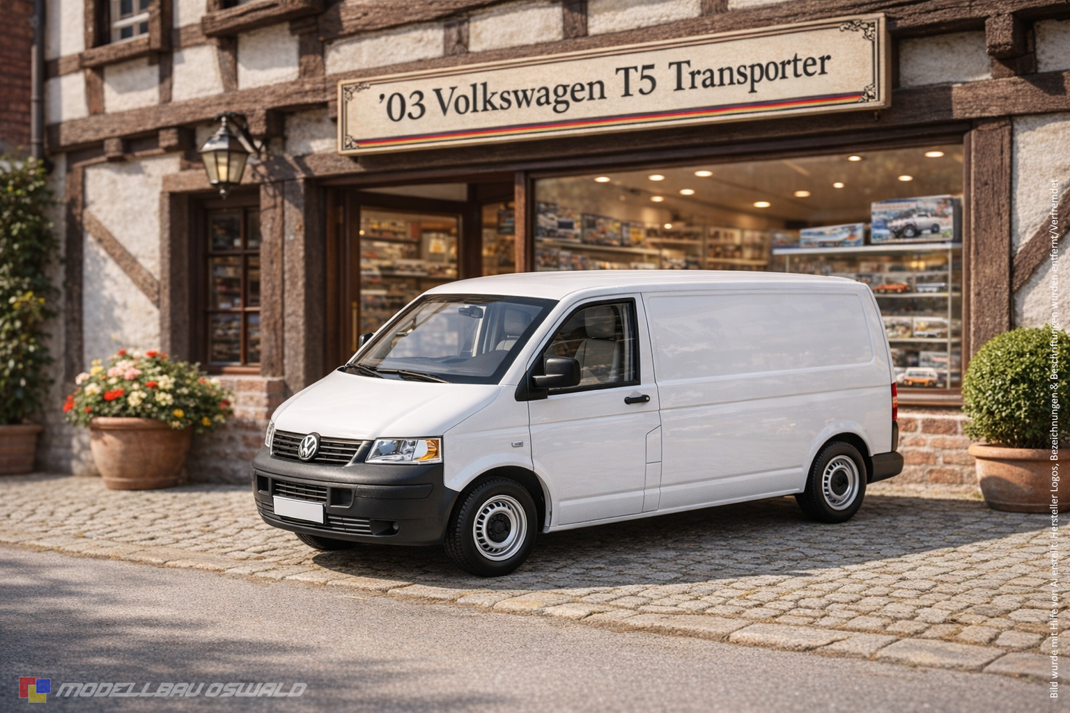 1:18 Spare Parts - Norev - 2003 Volkswagen T5 Transporter White