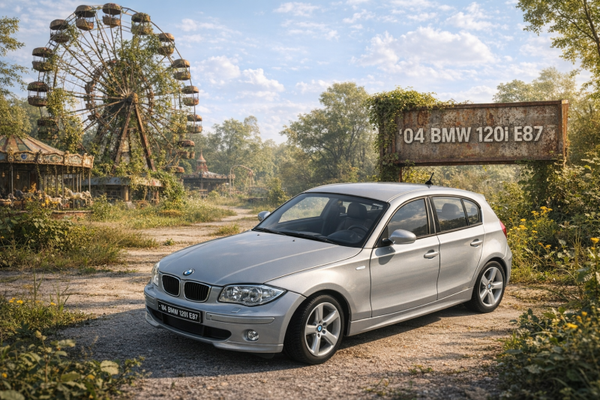 1:18 Spare Parts - Welly - 2004 BMW 120i E87 Silver