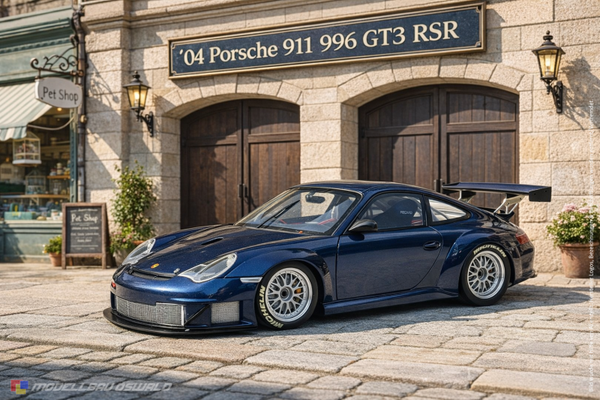 1:18 Spare Parts - Minichamps - 2004 Porsche 911 996 GT3 RSR Blue