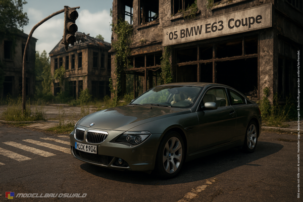 1:18 Spare Parts - Kyosho - 2005 BMW E63 Coupe 6-Series Grey