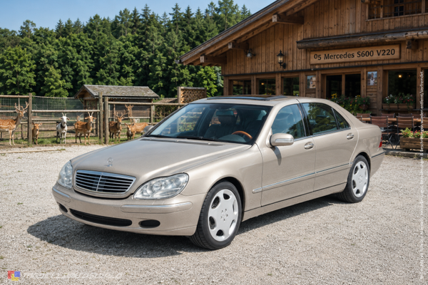 1:18 Spare Parts - Norev - 2005 Mercedes S600 Limousine Langversion V220 Beige