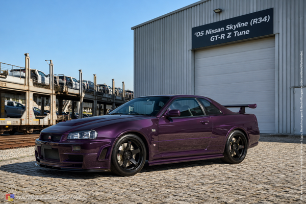 1:18 Spare Parts - Solido - 2005 Nissan Skyline (R34) GT-R Z Tune Purple