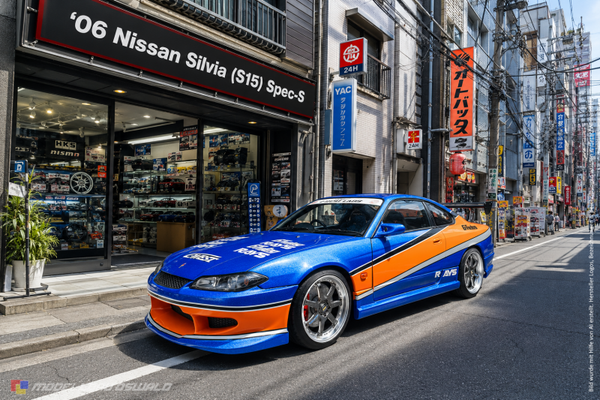 1:18 Spare Parts - Solido - 2006 Nissan Silvia (S15) Spec-S Fast Furious