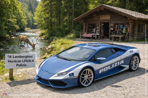 1:18 Spare Parts - Bburago - 2014 Lamborghini Huracán LP610-4 Polizia