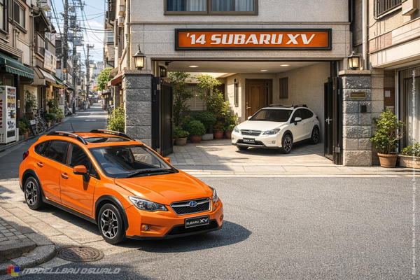 1:18 Spare Parts - Sunstar - 2014 Subaru XV Orange