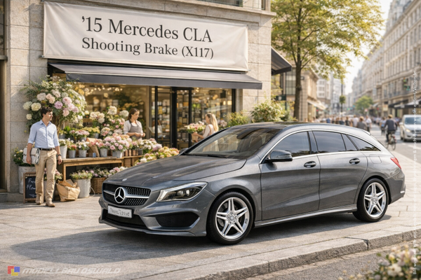 1:18 Spare Parts - Norev - 2015 Mercedes CLA Shooting Break (X117) Grey