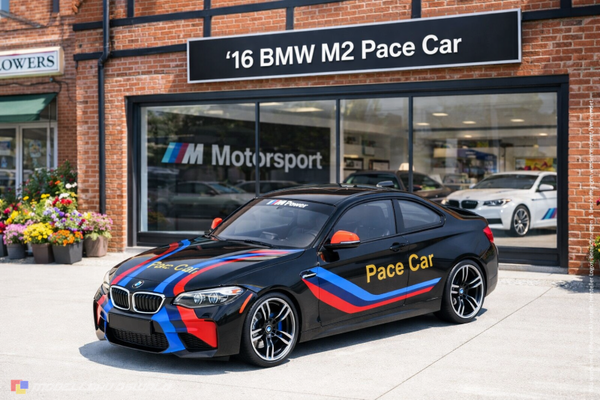 1:18 Spare Parts - Minichamps - 2016 BMW M2 Pace Car Black