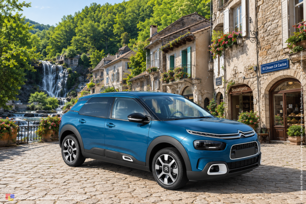1:18 Spare Parts - Norev - 2018 Citroen C4 Cactus Blue