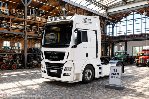 1:18 Spare Parts - Premium ClassiXXs - 2018 MAN TGX XXL White