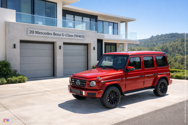 1:18 Spare Parts - Minichamps - 2020 Mercedes Benz G-Class (W463) Red