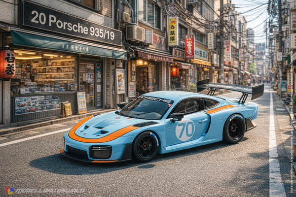 1:18 Spare Parts - Minichamps - 2020 Porsche 935/19 Blue