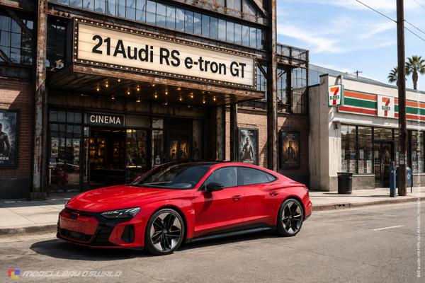 1:18 Spare Parts - Norev - 2021 Audi RS e-tron GT Red
