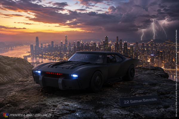 1:18 Spare Parts - Jada Toys - 2022 Batman Batmobile