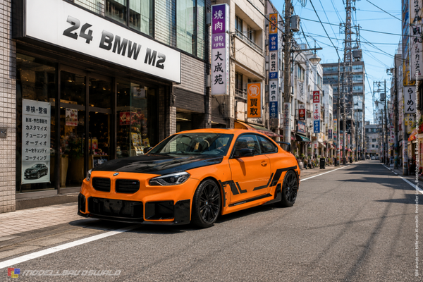 1:18 Spare Parts - Solido - 2024 BMW M2 Orange