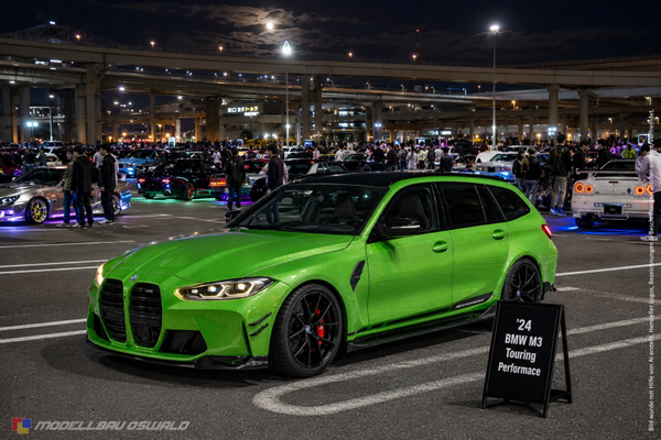 1:18 Spare Parts - Solido - 2024 BMW M3 Touring Performace Green