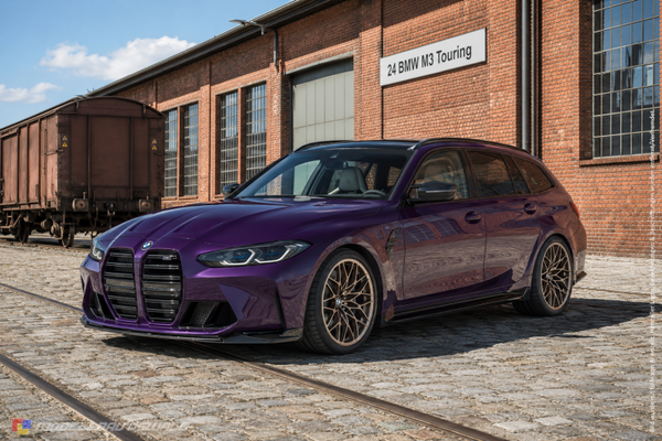 1:18 Spare Parts - Solido - 2024 BMW M3 Touring Purple