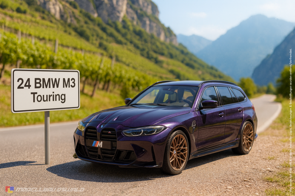 1:18 Spare Parts - Solido - 2024 BMW M3 Touring Purple