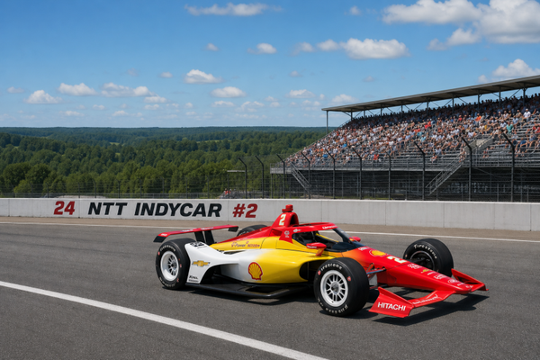 1:18 Spare Parts - Ixo America - 2024 NTT Indycar #2 J. Newgarden