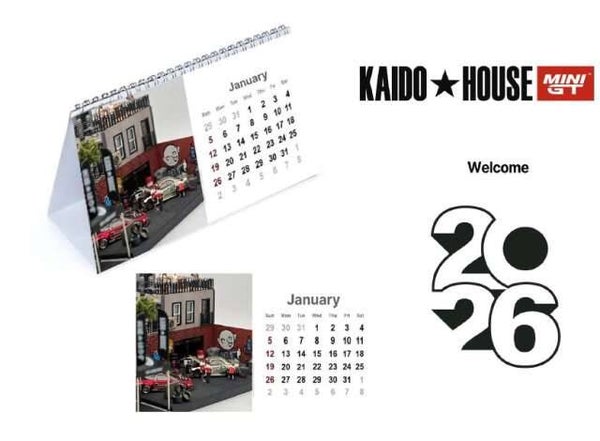 MINI GT Calendar 2026