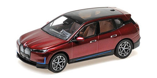 1:43 Minichamps - 2023 BMW iX Red Metallic