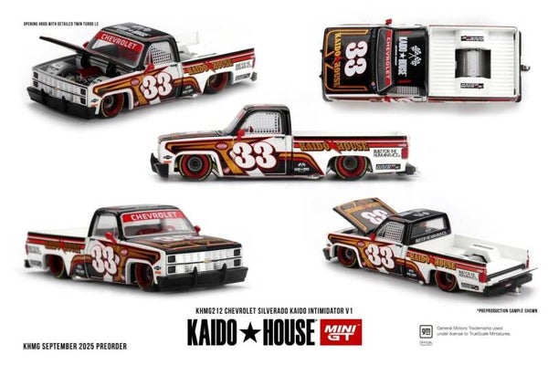 1:64 Mini GT Kaido - 1980 Chevrolet Silverado Kaido Intimidator V1